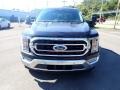 2022 Antimatter Blue Metallic Ford F150 XLT SuperCrew 4x4  photo #3