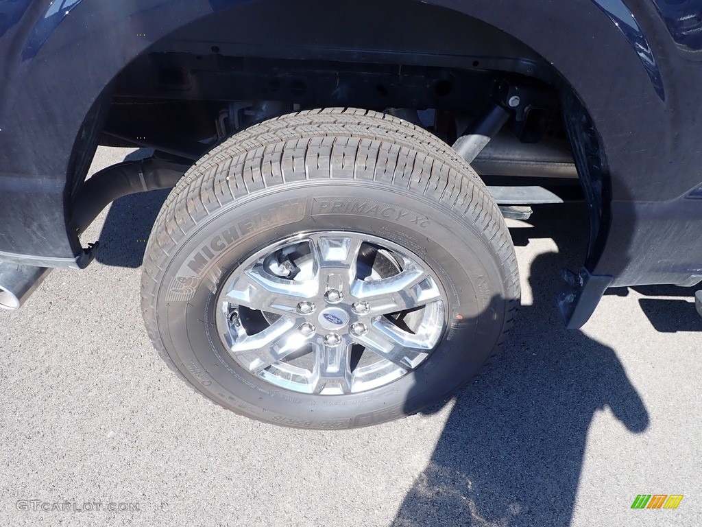 2022 F150 XLT SuperCrew 4x4 - Antimatter Blue Metallic / Medium Dark Slate photo #9