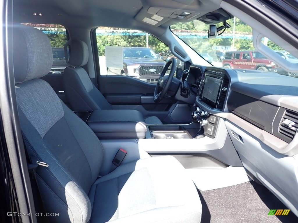 2022 F150 XLT SuperCrew 4x4 - Antimatter Blue Metallic / Medium Dark Slate photo #12