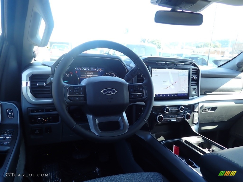 2022 F150 XLT SuperCrew 4x4 - Antimatter Blue Metallic / Medium Dark Slate photo #14
