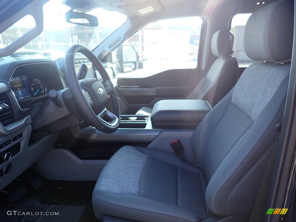 2022 F150 XLT SuperCrew 4x4 - Antimatter Blue Metallic / Medium Dark Slate photo #15