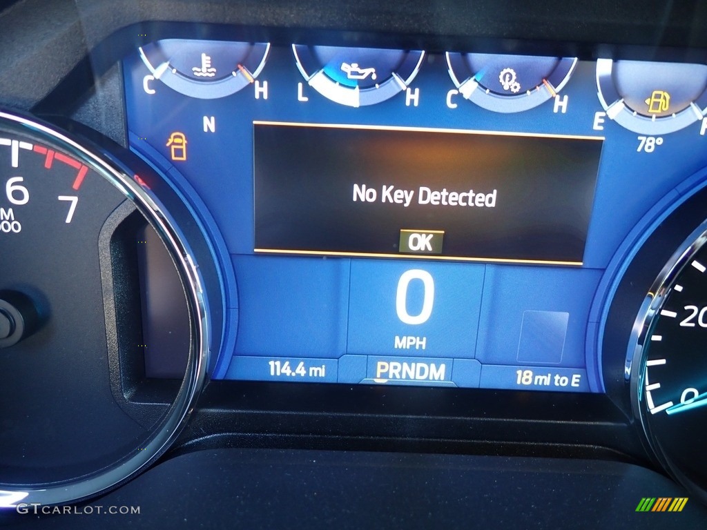 2022 F150 XLT SuperCrew 4x4 - Antimatter Blue Metallic / Medium Dark Slate photo #17