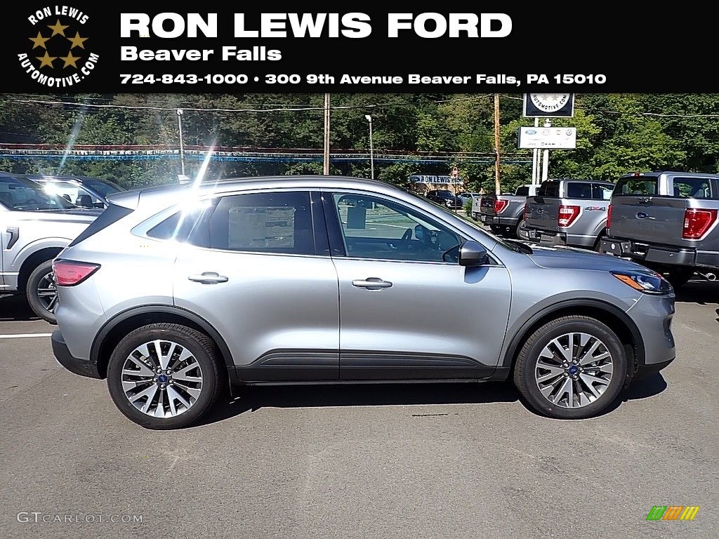 2022 Escape Titanium 4WD - Iconic Silver / Ebony photo #1