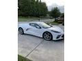 Arctic White 2022 Chevrolet Corvette Stingray Coupe Exterior