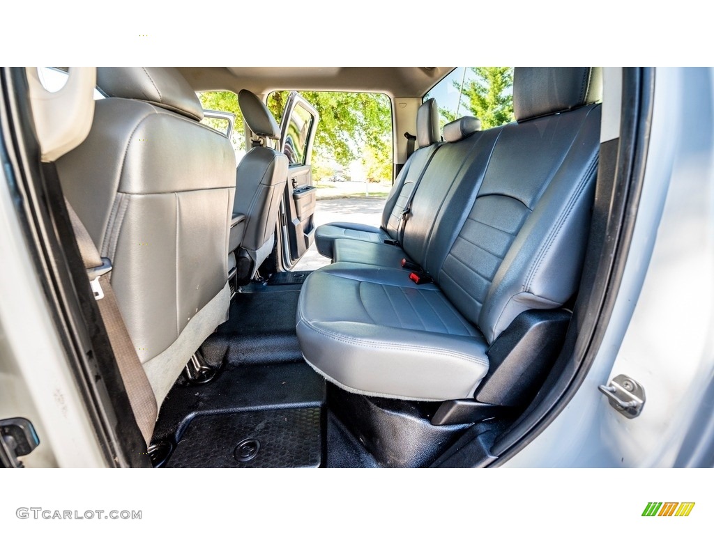 Black/Diesel Gray Interior 2017 Ram 2500 Tradesman Crew Cab 4x4 Photo #144808570