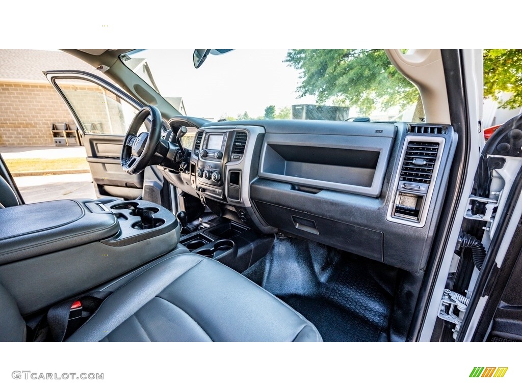 Black/Diesel Gray Interior 2017 Ram 2500 Tradesman Crew Cab 4x4 Photo #144808645