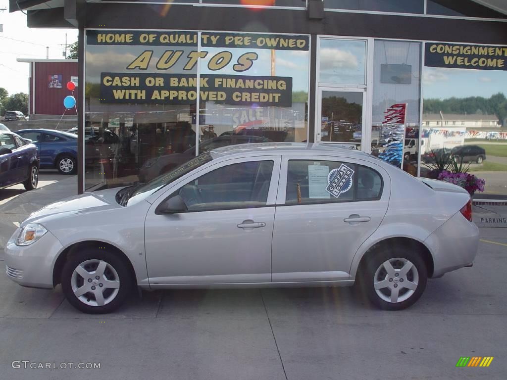 2006 Cobalt LS Sedan - Ultra Silver Metallic / Gray photo #1