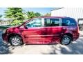 2009 Inferno Red Crystal Pearl Chrysler Town & Country Touring  photo #7