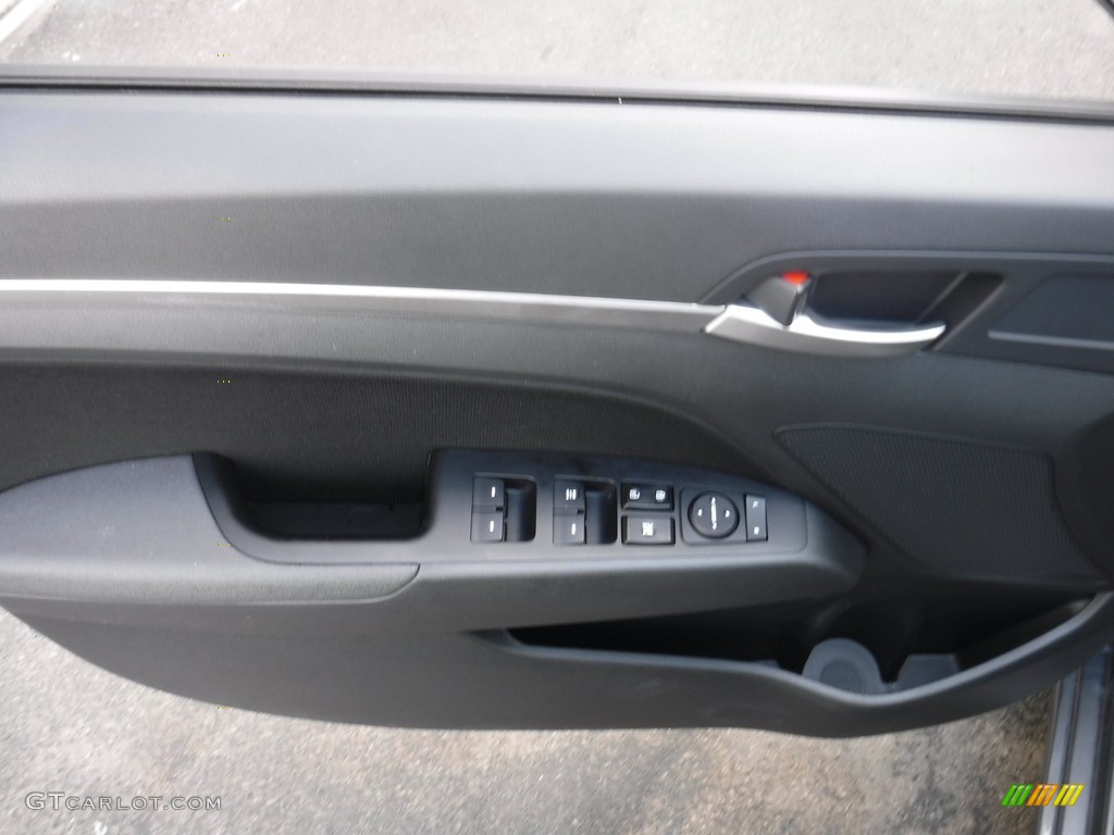 2020 Elantra SEL - Machine Gray / Black photo #11