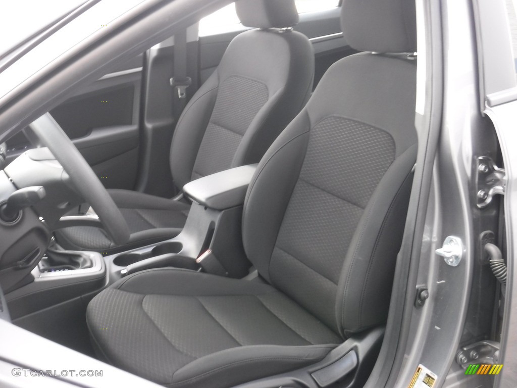 2020 Elantra SEL - Machine Gray / Black photo #12