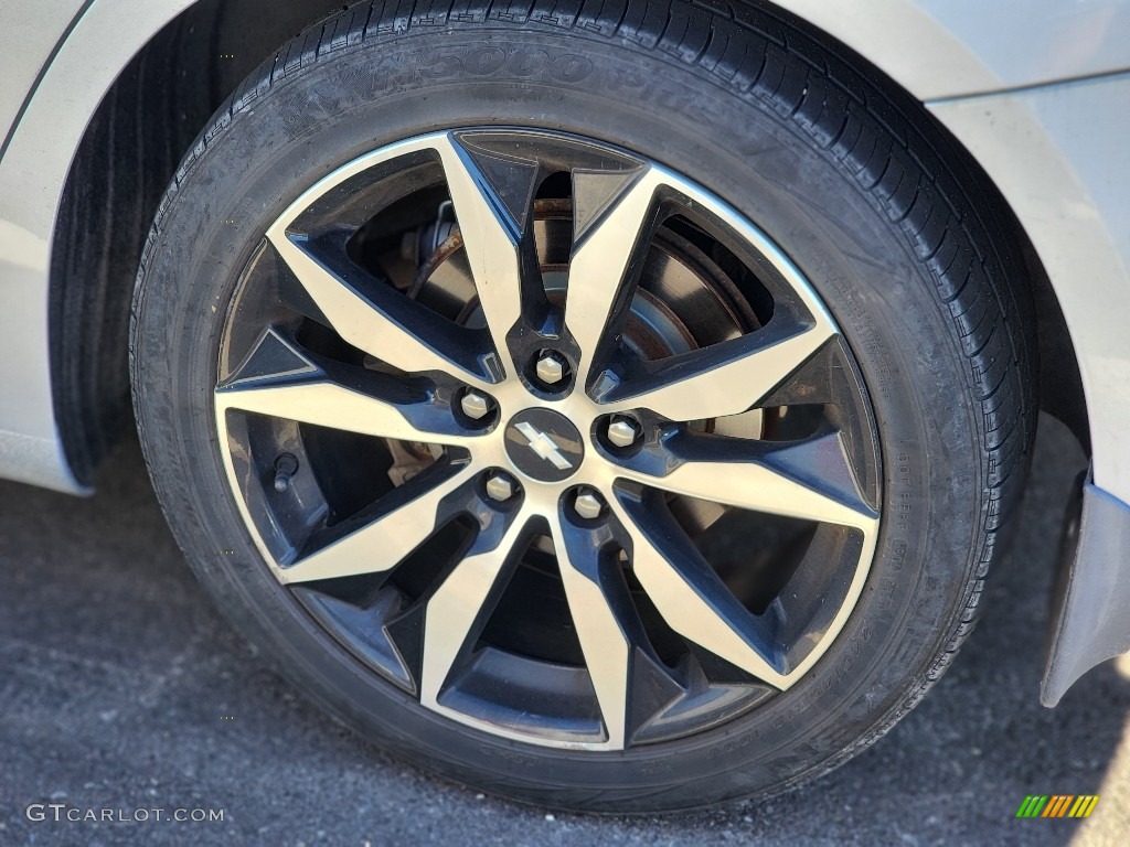 2017 Malibu LT - Arctic Blue Metallic / Jet Black photo #9