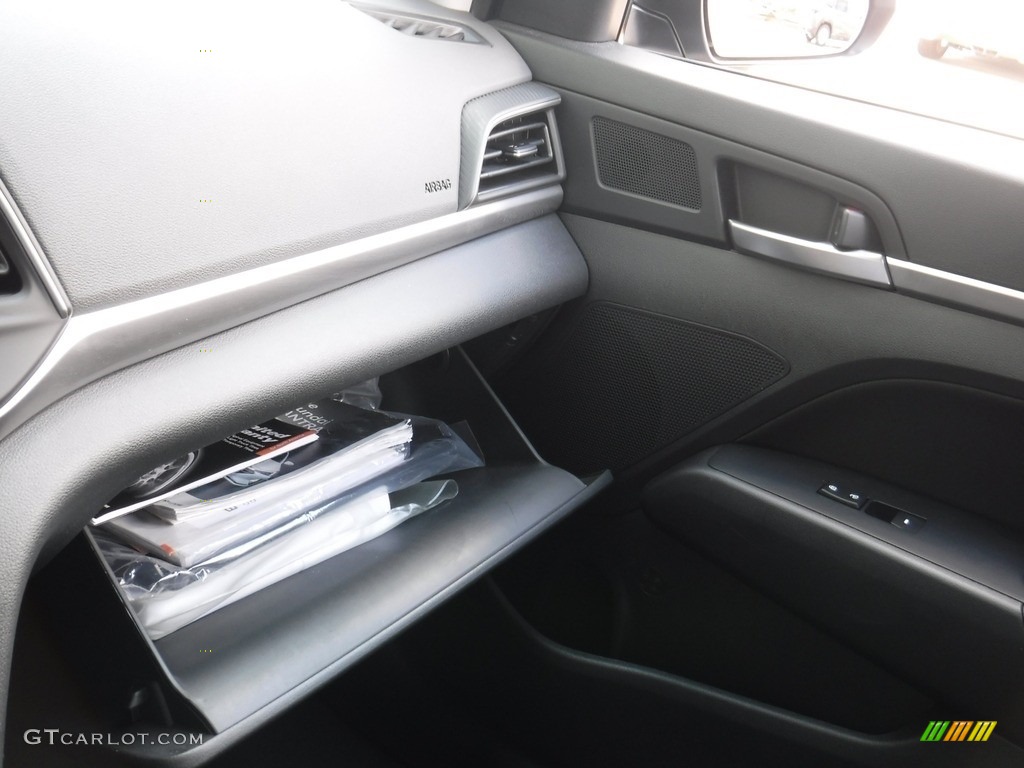 2020 Elantra SEL - Machine Gray / Black photo #22