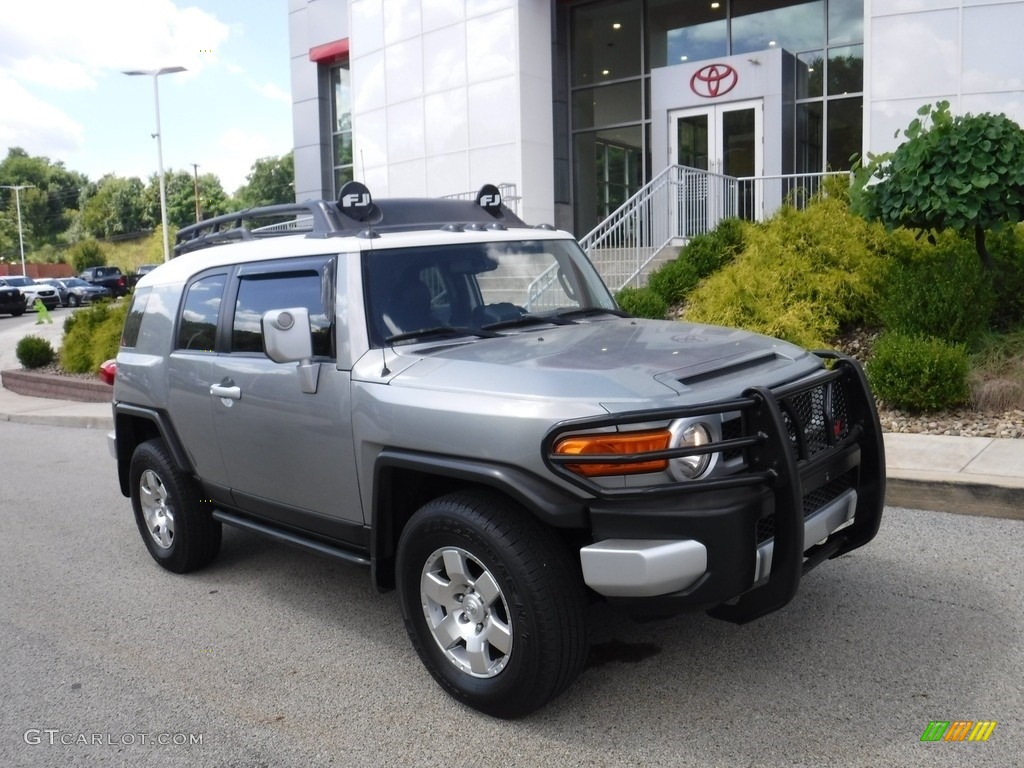2010 FJ Cruiser 4WD - Silver Fresco Metallic / Dark Charcoal photo #1