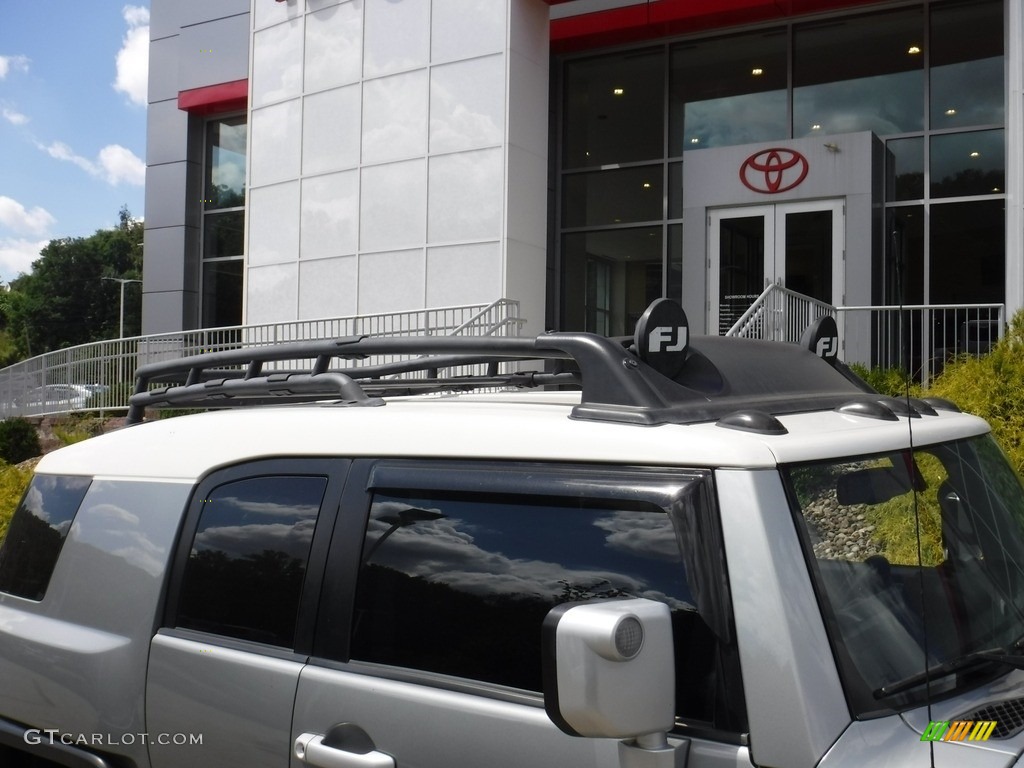 2010 FJ Cruiser 4WD - Silver Fresco Metallic / Dark Charcoal photo #3