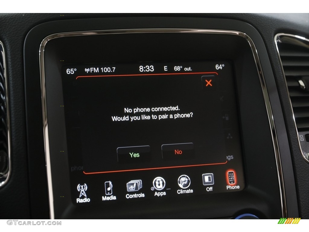 2017 Dodge Durango Citadel Controls Photo #144809593