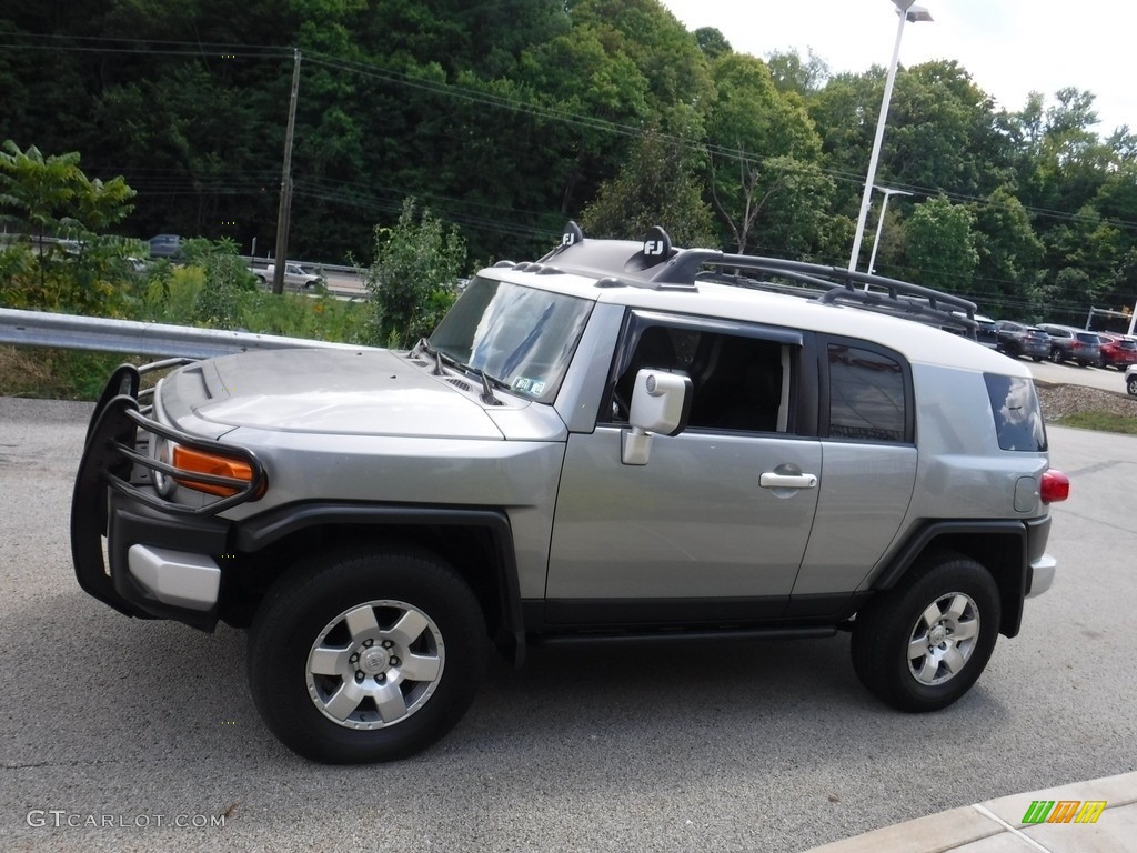 2010 FJ Cruiser 4WD - Silver Fresco Metallic / Dark Charcoal photo #8