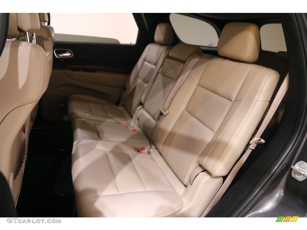 Black/Light Frost Beige Interior 2017 Dodge Durango Citadel Photo #144809686