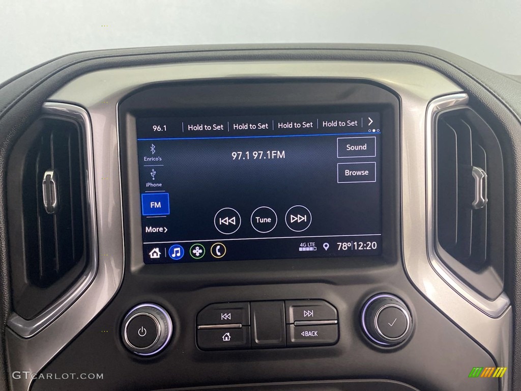 2019 Silverado 1500 RST Crew Cab 4WD - Northsky Blue Metallic / Jet Black photo #22