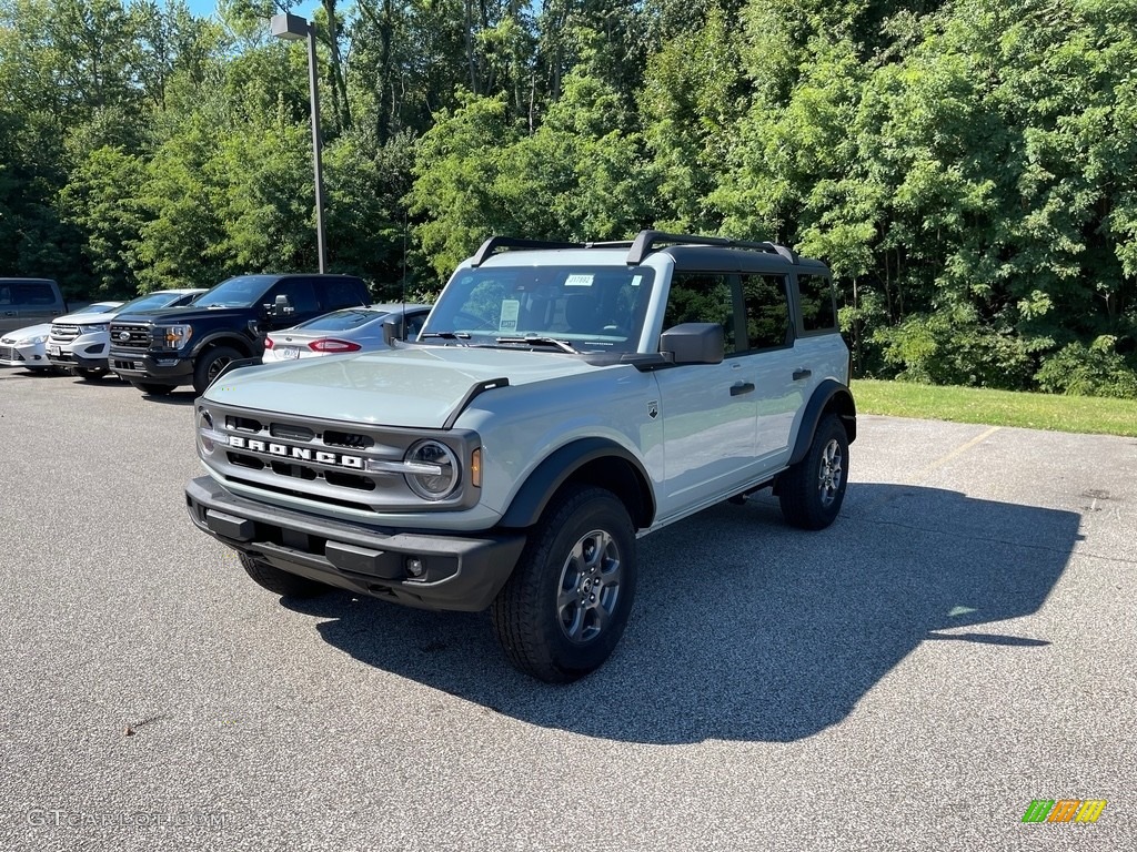 Cactus Gray 2022 Ford Bronco Big Bend 4x4 4-Door Exterior Photo #144810352