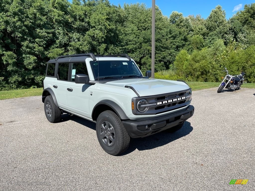 Cactus Gray 2022 Ford Bronco Big Bend 4x4 4-Door Exterior Photo #144810382