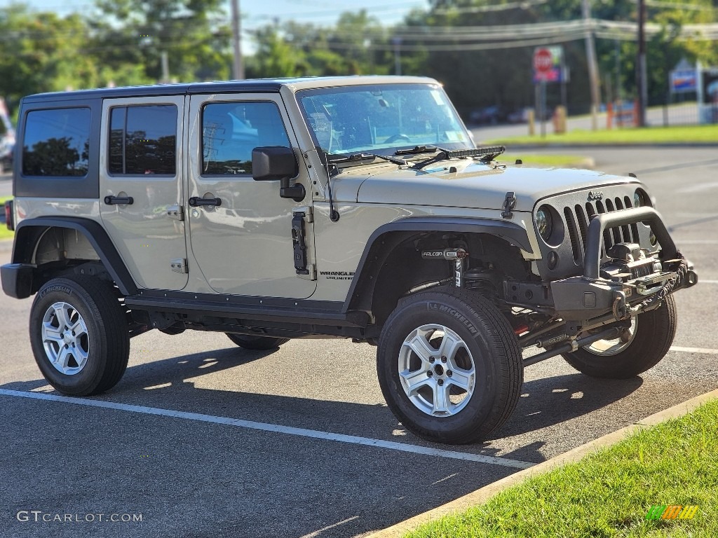 2017 Wrangler Unlimited Sport 4x4 - Gobi / Black photo #4