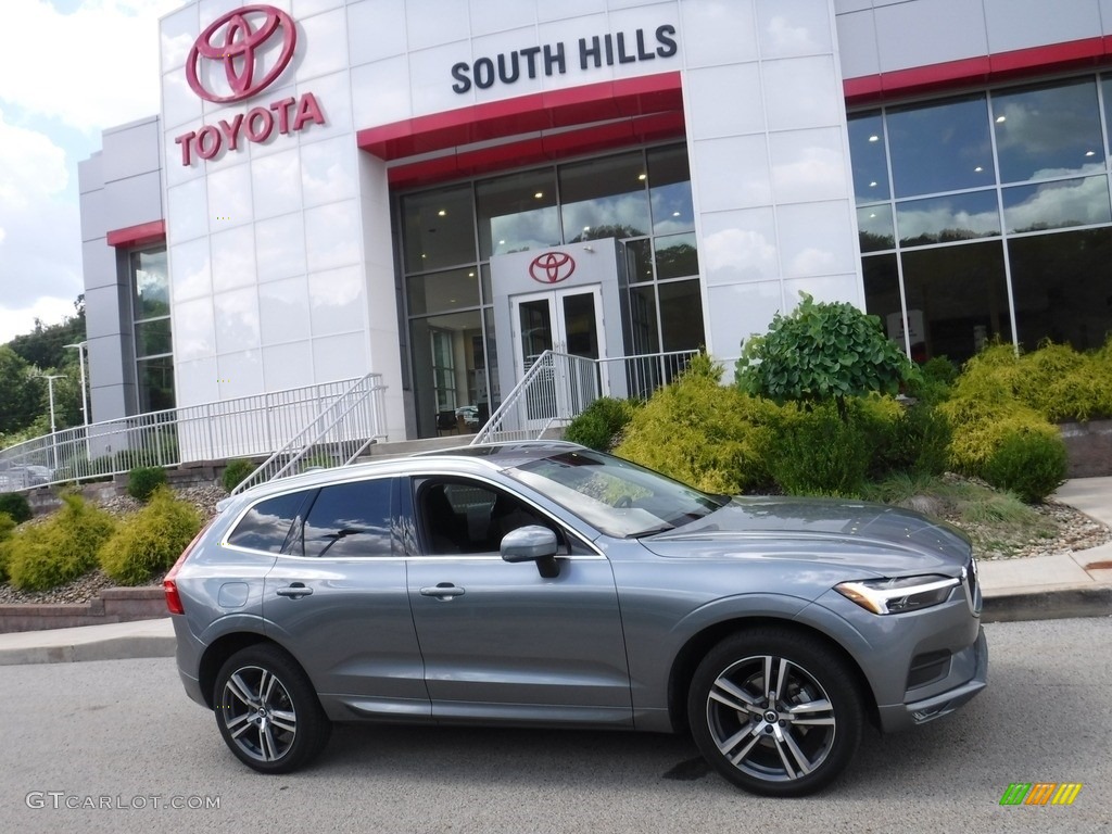 2021 XC60 T5 AWD Momentum - Pine Grey Metallic / Charcoal photo #2