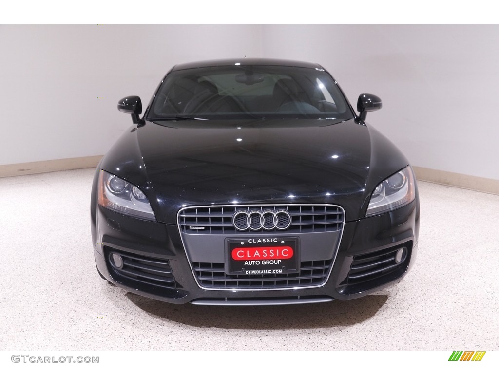 2009 TT 2.0T quattro Coupe - Brilliant Black / Black photo #2