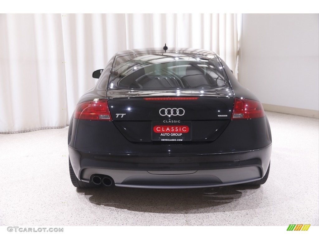 2009 TT 2.0T quattro Coupe - Brilliant Black / Black photo #18