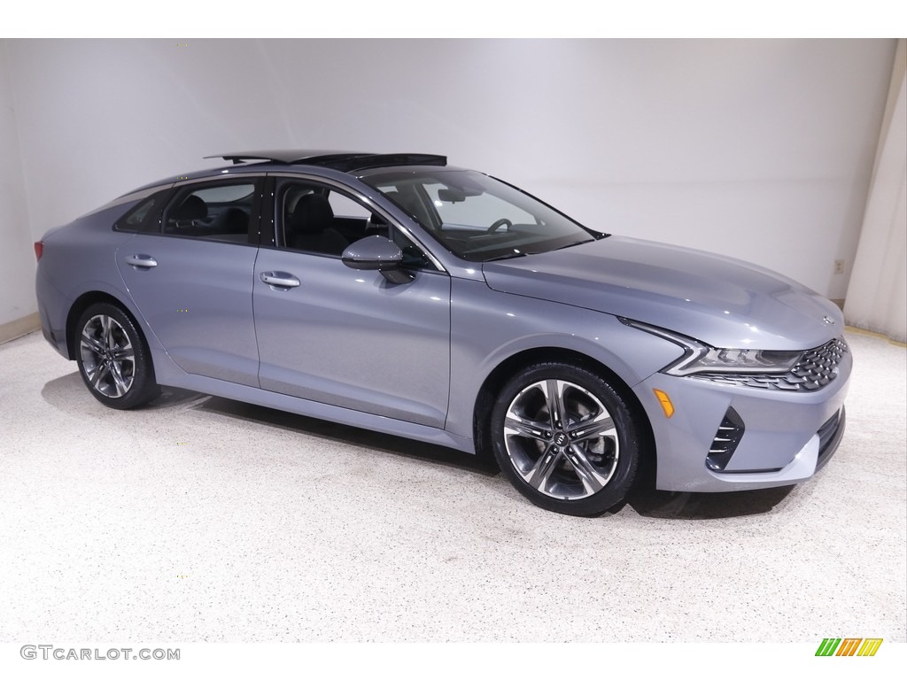 Gravity Gray 2021 Kia K5 EX Exterior Photo #144813494