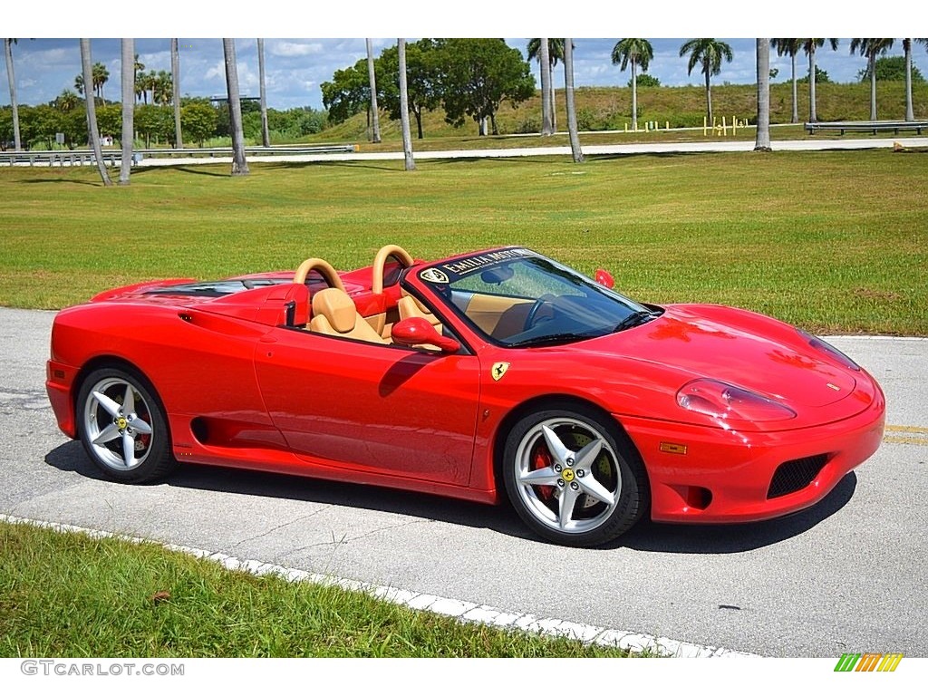 Rosso Corsa (Red) 2004 Ferrari 360 Spider Exterior Photo #144813548