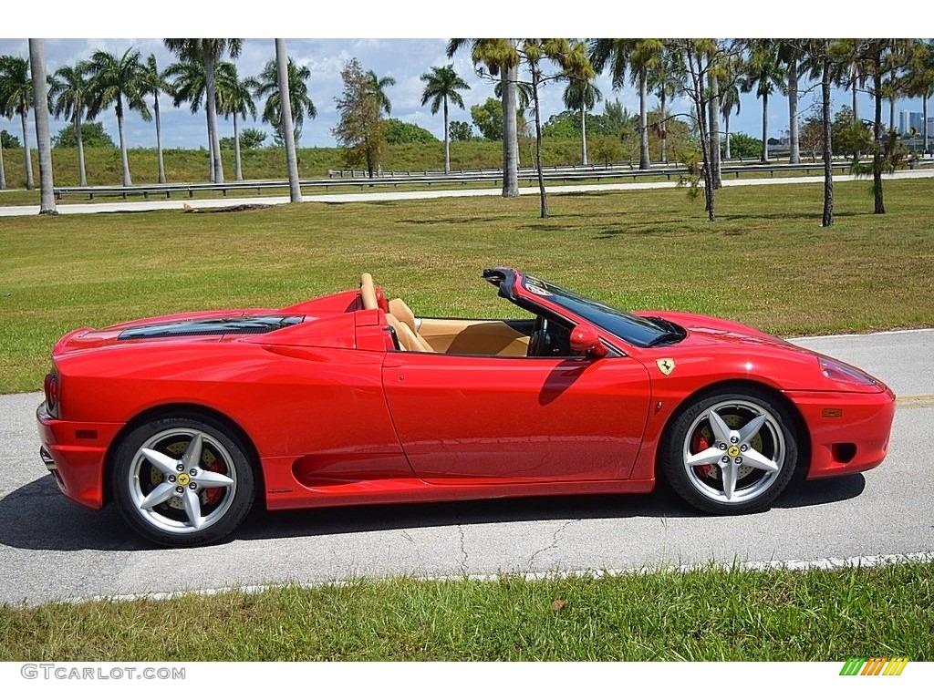 Rosso Corsa (Red) 2004 Ferrari 360 Spider Exterior Photo #144813572