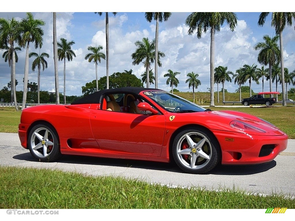 Rosso Corsa (Red) 2004 Ferrari 360 Spider Exterior Photo #144813695