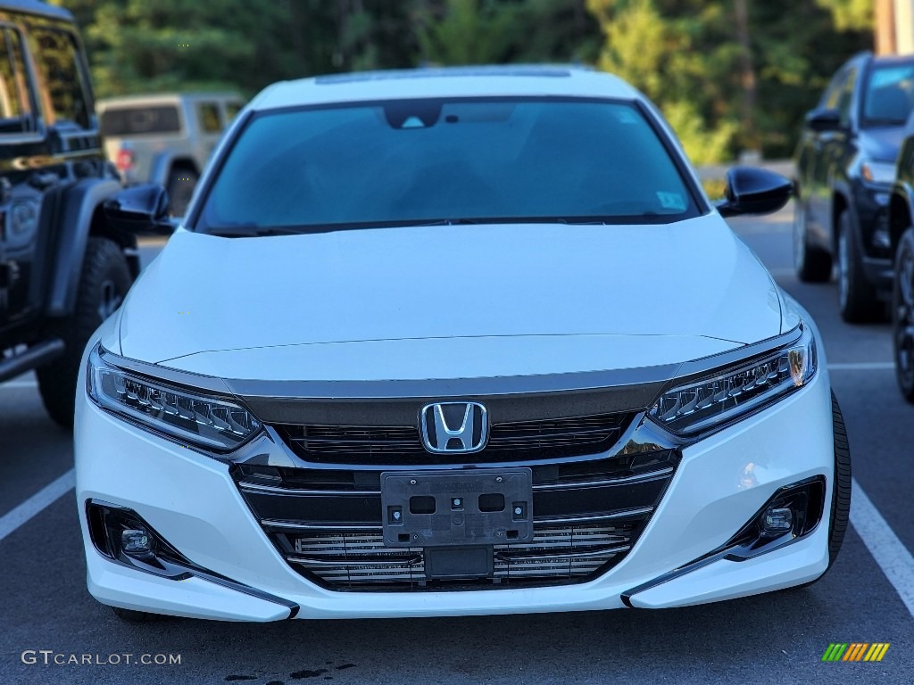 2021 Accord Sport - Platinum White Pearl / Black photo #2