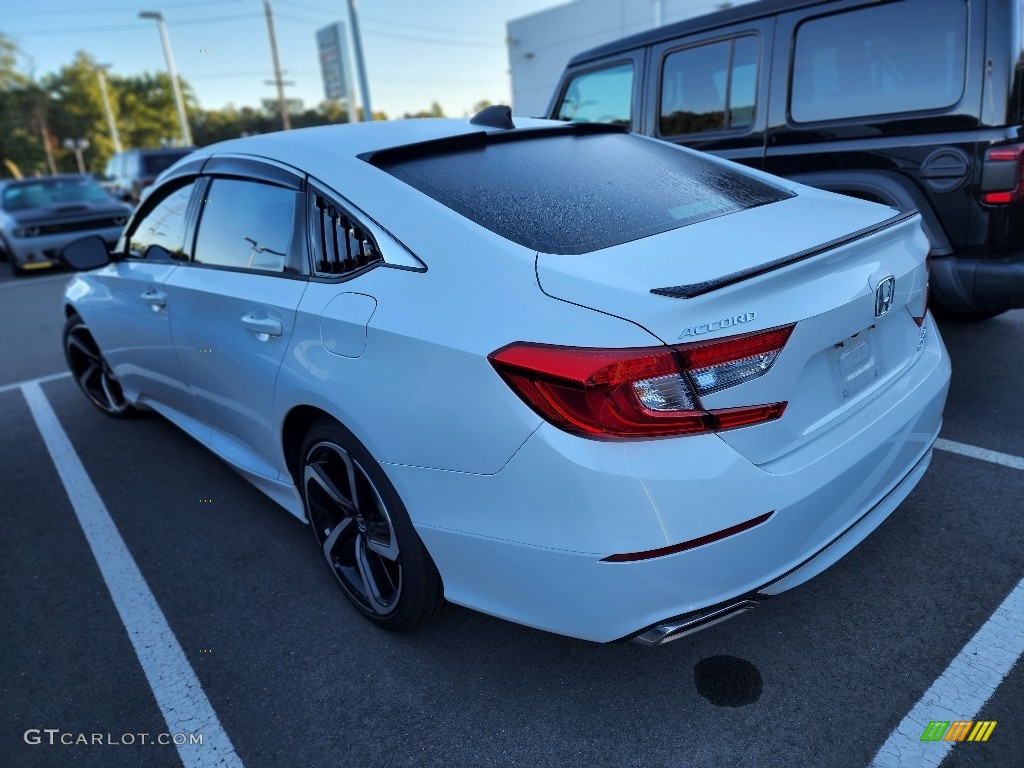 2021 Accord Sport - Platinum White Pearl / Black photo #7