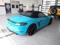 Miami Blue 2018 Porsche 718 Boxster GTS Exterior