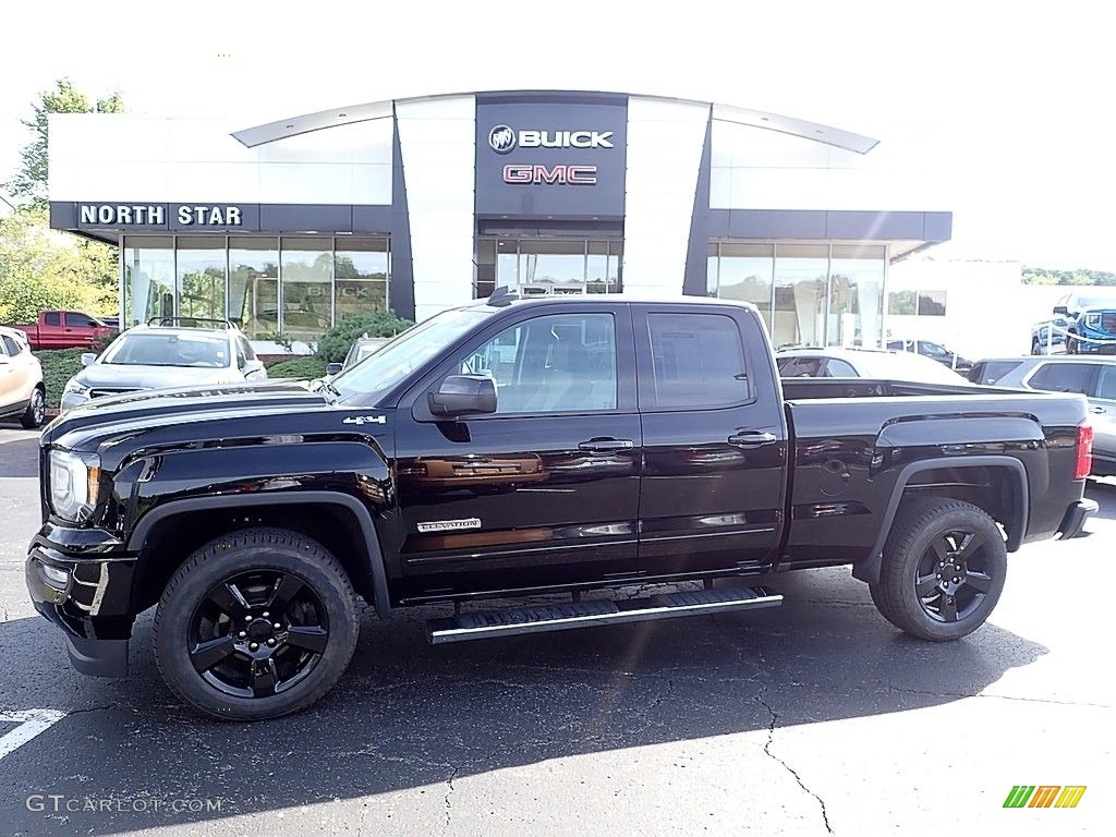 2019 Sierra 1500 Limited Elevation Double Cab 4WD - Onyx Black / Jet Black/Dark Ash photo #1