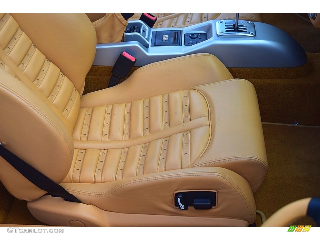Tan Interior 2004 Ferrari 360 Spider Photo #144814388