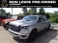 2021 Billet Silver Metallic Ram 1500 Laramie Crew Cab 4x4  photo #1