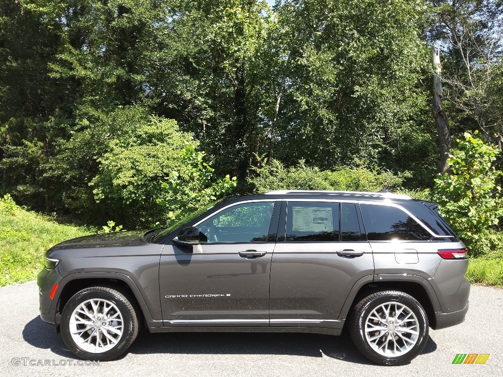 Baltic Gray Metallic 2023 Jeep Grand Cherokee Summit 4x4 Exterior Photo #144814937