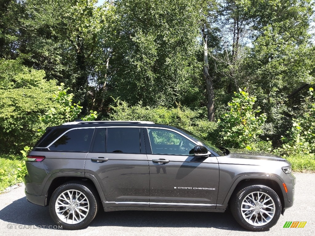 Baltic Gray Metallic 2023 Jeep Grand Cherokee Summit 4x4 Exterior Photo #144815048