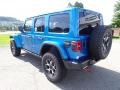 Hydro Blue Pearl - Wrangler Unlimited Rubicon 4x4 Photo No. 3