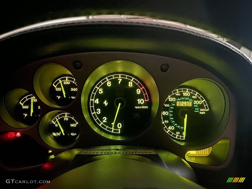 2004 Ferrari 360 Spider Gauges Photos