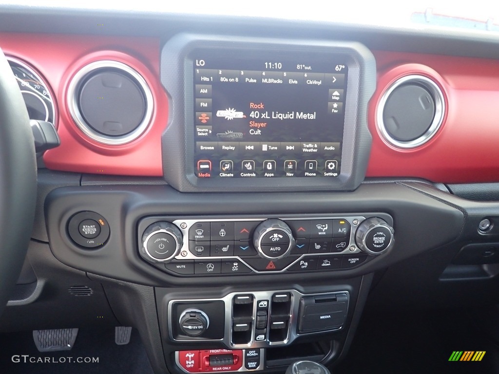 2023 Jeep Wrangler Unlimited Rubicon 4x4 Controls Photo #144815354