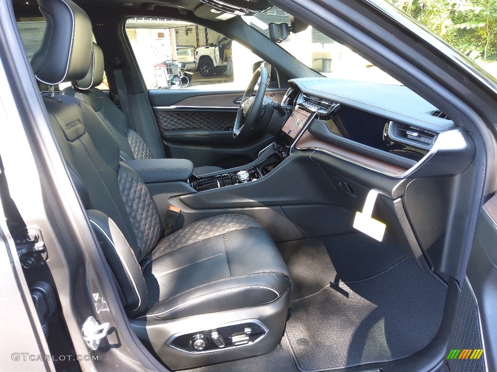 Global Black Interior 2023 Jeep Grand Cherokee Summit 4x4 Photo #144815441