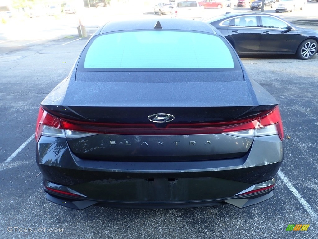 2021 Elantra SEL - Portofino Gray / Medium Gray photo #3