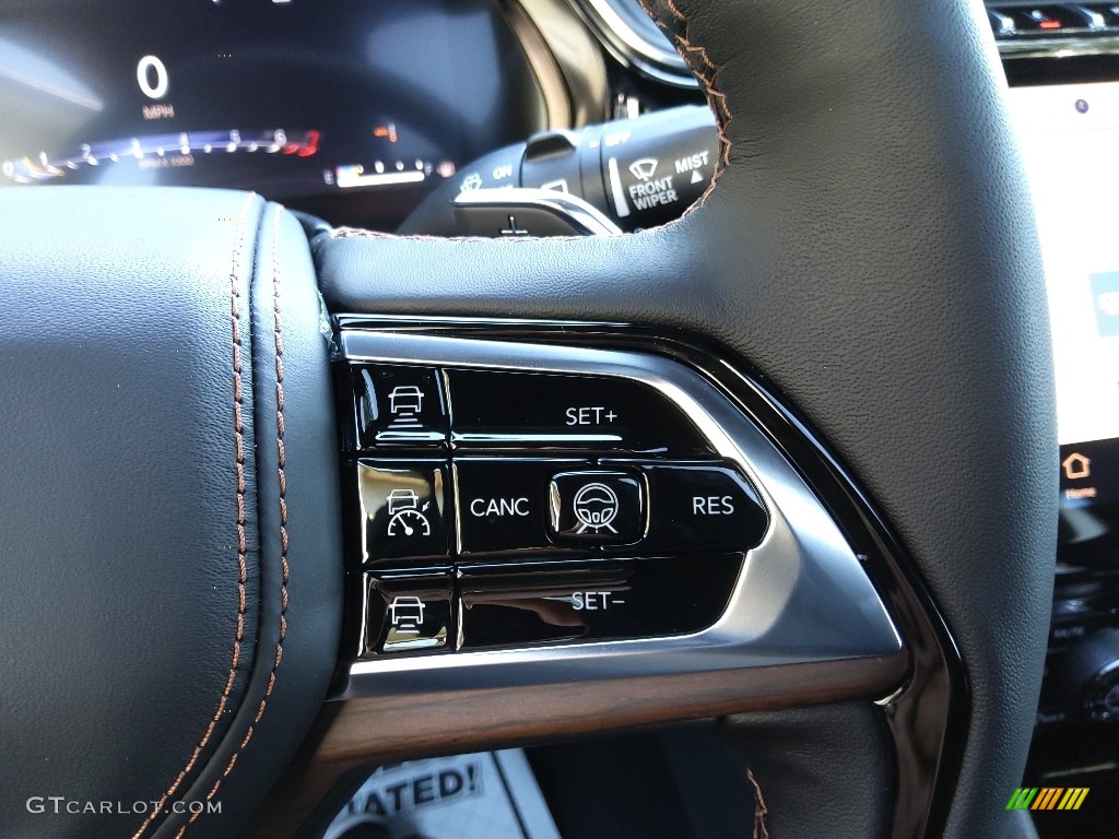 2023 Jeep Grand Cherokee Summit 4x4 Global Black Steering Wheel Photo #144815534