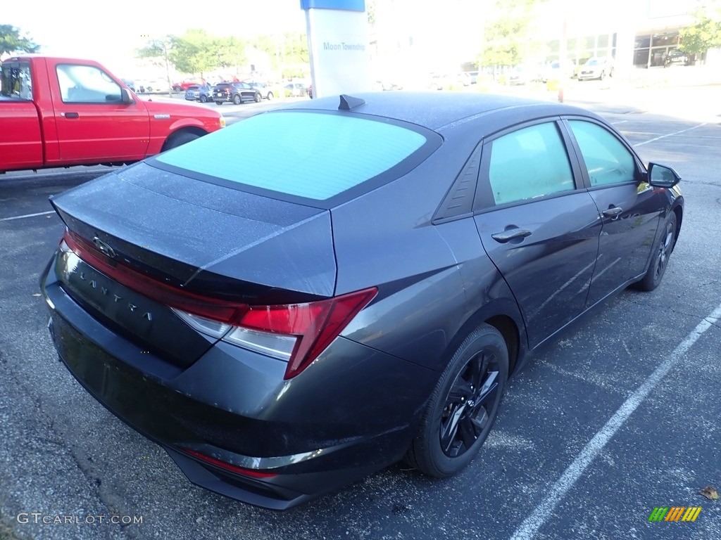 2021 Elantra SEL - Portofino Gray / Medium Gray photo #4