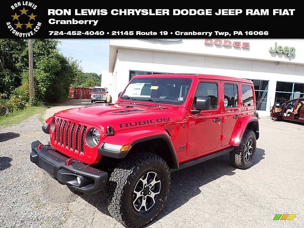 Firecracker Red Jeep Wrangler Unlimited