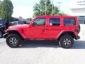 Firecracker Red - Wrangler Unlimited Rubicon 4x4 Photo No. 2