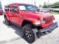 Firecracker Red - Wrangler Unlimited Rubicon 4x4 Photo No. 7